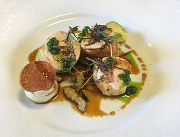 Menu gastronomique 6 étapes - Château du Bost